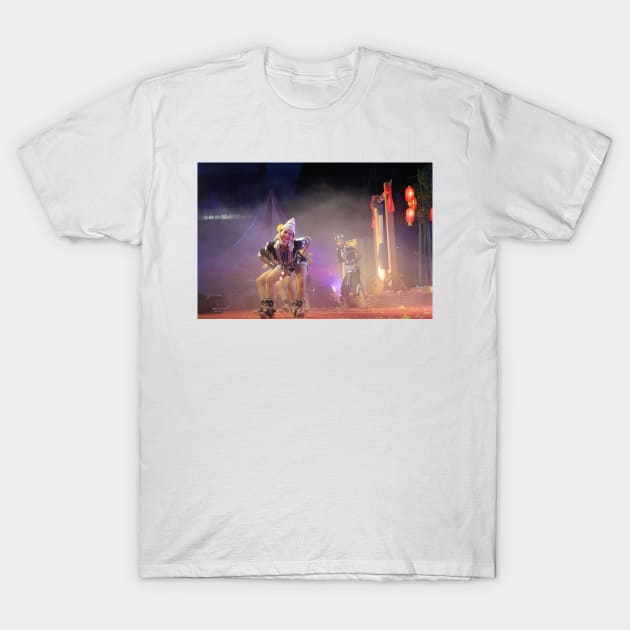 Young Asian girl dance performer on stage 2 T-Shirt by kall3bu